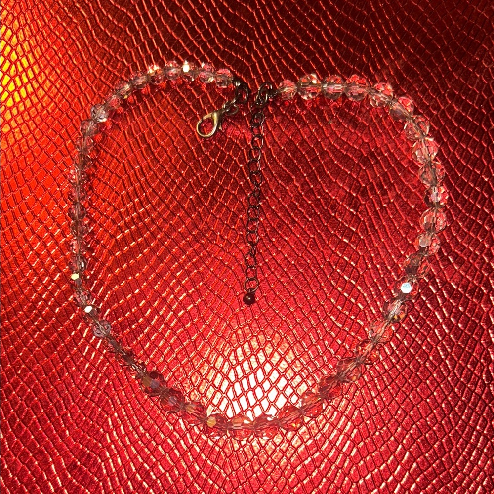 Chic Clear beaded Women's Necklace